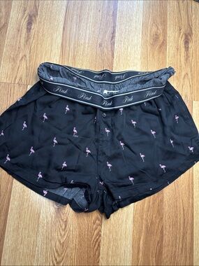 PINK Victoria's Secret Flamingo Boxer Shorts